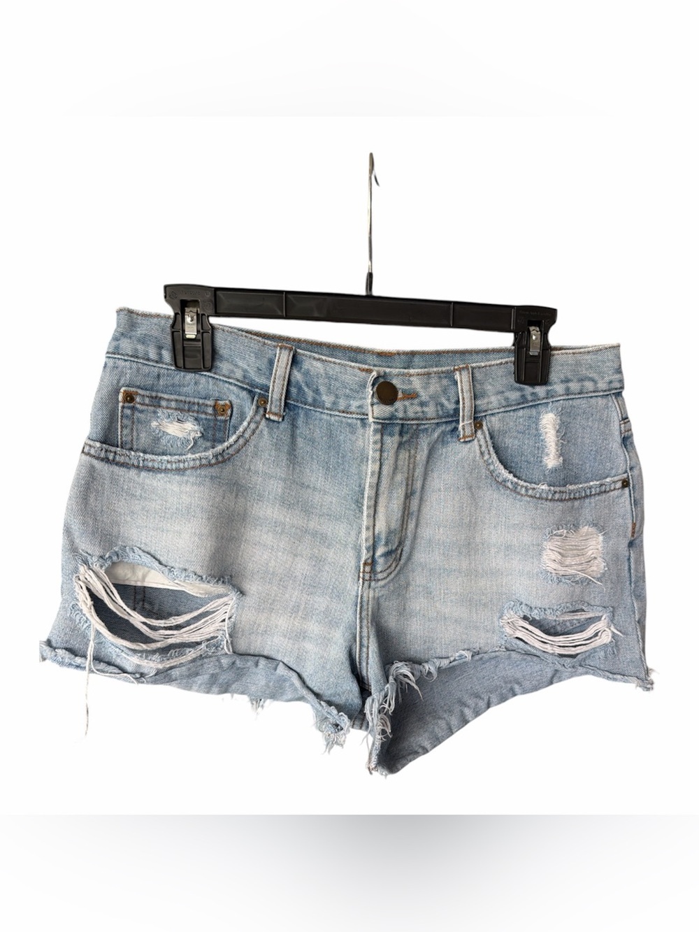 BILLABONG Distressed Denim Shorts size 29